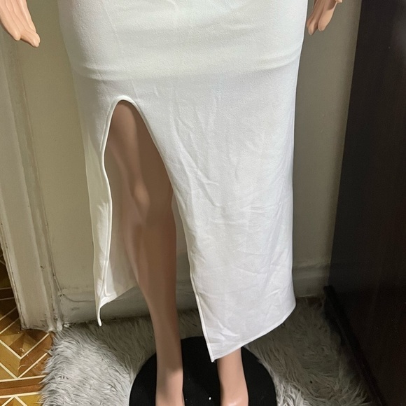 NWT RACHEL Rachel Roy Women’s Cutout One Shoulder Maxi Gown - Picture 7 of 13